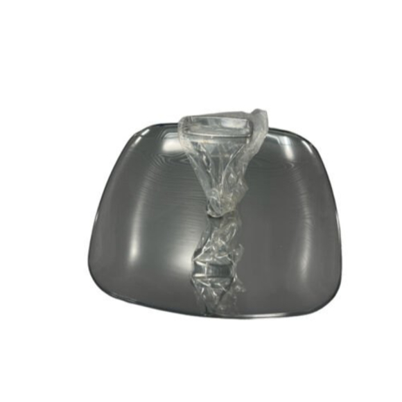 MILBERN CREATIONS 10" Mid Century Modern Chrome Atomic Serving Dish Tray Handle - Picture 4 of 4